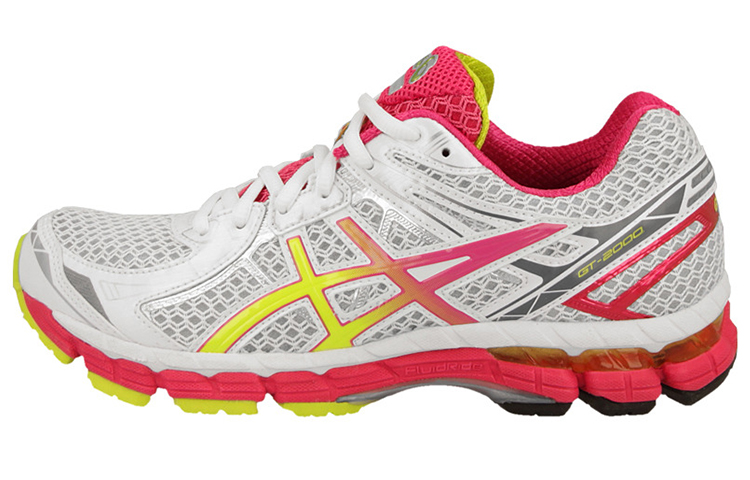 (Women) ASICS GT-2000 2 'White Red' T3P8N-0105