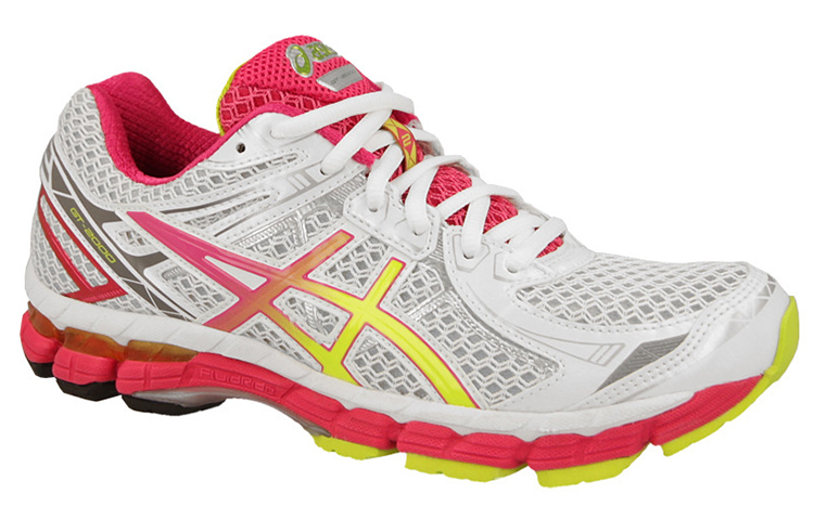 Lookbook (W) ASICS GT-2000 2 ''Wit Rood'' T3P8N-0105