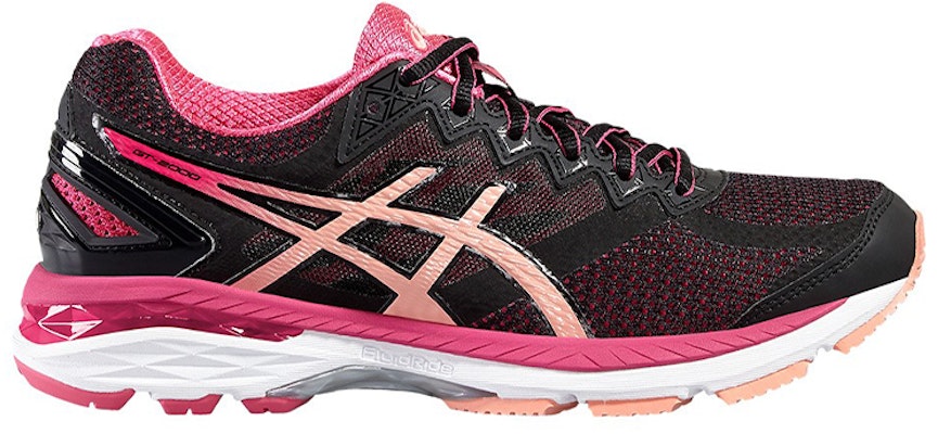 (W) ASICS GT-2000 4 'Hitam Merah Muda' T659N-9097 Order (W) ASICS GT-2000 4 'Hitam Merah Muda' T659N-9097