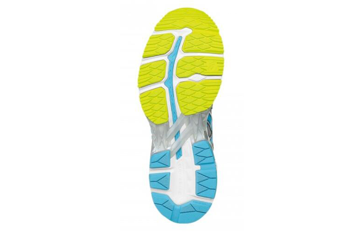 Shop Asics GT-2000 4 跑步鞋 女款 灰藍黃