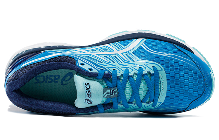 Lookbook (W) ASICS GT-2000 5 Ancho D Bajo 'Azul Blanco' T758N-4301