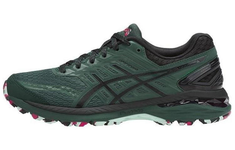 (Women) ASICS GT-2000 5 Trail Plasma Guard 'Black Green' T7H9N-8590