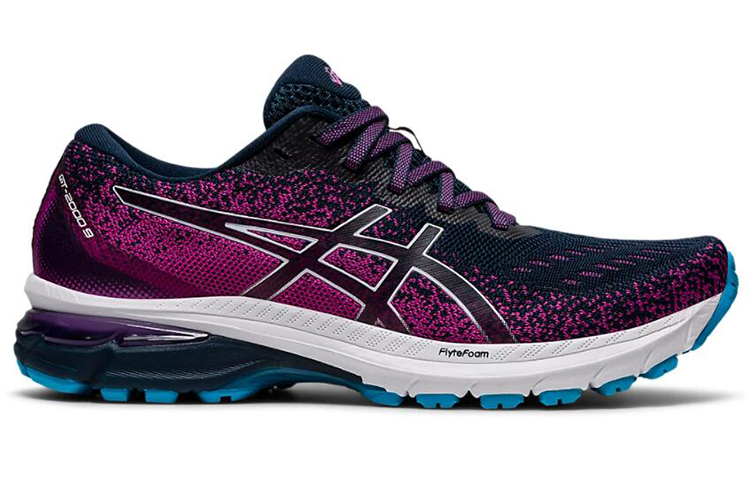 Order (W) ASICS GT-2000 9 Knit Blau/Lila 1012A867-400