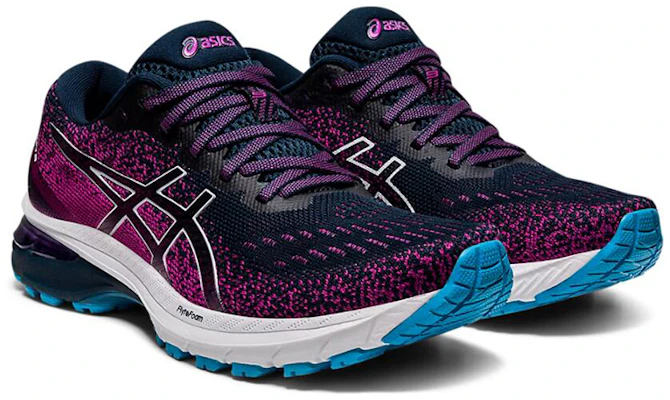 (W) ASICS GT-2000 9 Knit Blau/Lila 1012A867-400 Lookbook (W) ASICS GT-2000 9 Knit Blau/Lila 1012A867-400