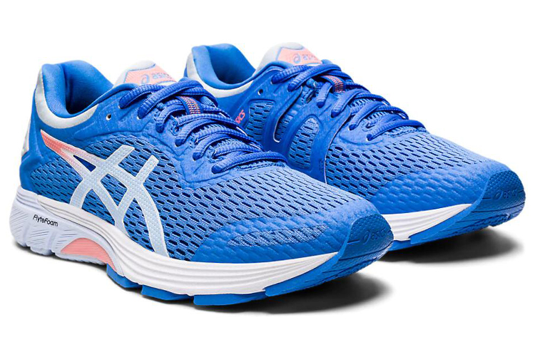 Lookbook (W) ASICS GT-4000 Brede Blauw Wit Sneakers ''Blauw Wit'' 1012A142-401