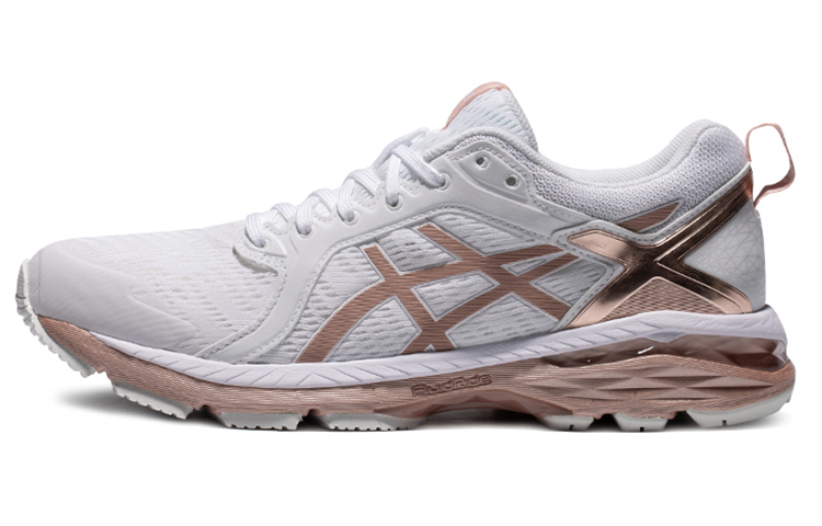 (Women) ASICS Gt-motor Platinum Sport Shoes White/Gold 1012B081-100