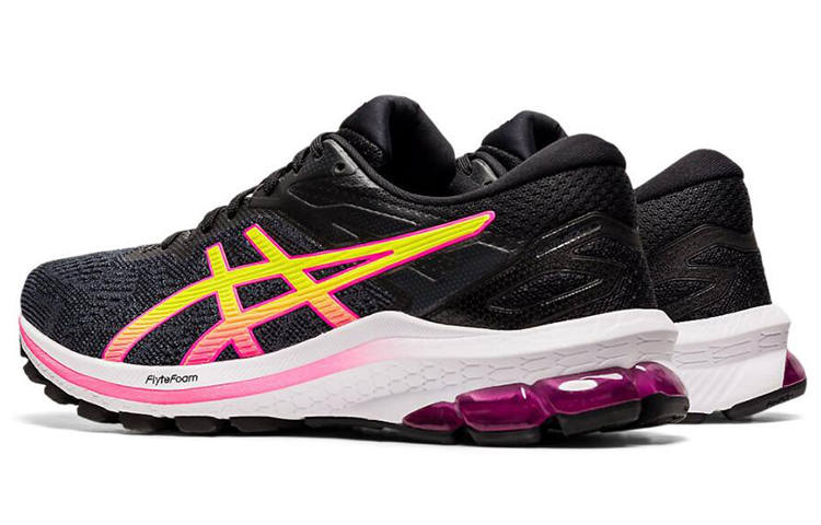 Shop (W) ASICS GT 1000 10 'Hitam Hot Pink' 1012A878-005