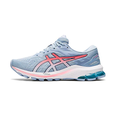 (W) ASICS GT 1000 10 Wide 'Soft Sky Blazing Coral'