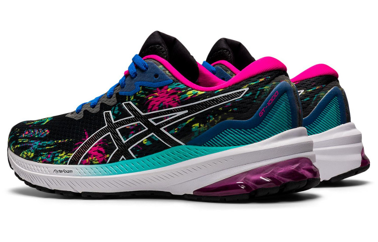 (W) ASICS GT 1000 11 'Color Injection Pack - Black Pink Glow' 圖 4