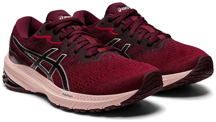 (W) ASICS GT 1000 11 'Cranberry' Lelaki/Wanita Kasut Larian 1012B197-601 Lookbook (W) ASICS GT 1000 11 'Cranberry' Lelaki/Wanita Kasut Larian 1012B197-601