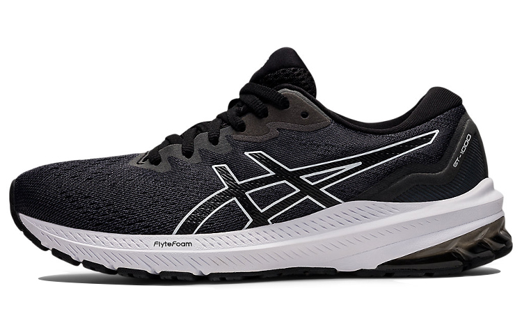 Buy (W) ASICS GT 1000 11 Lebar 'Hitam Putih' 1012B196-001