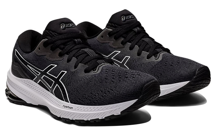 Lookbook (W) ASICS GT 1000 11 Lebar 'Hitam Putih' 1012B196-001