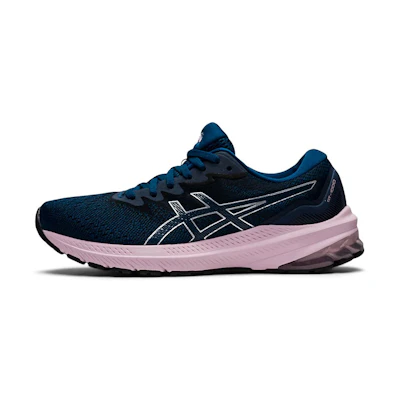 (W) ASICS GT 1000 11 Wide 'Mako Blue Barely Rose'