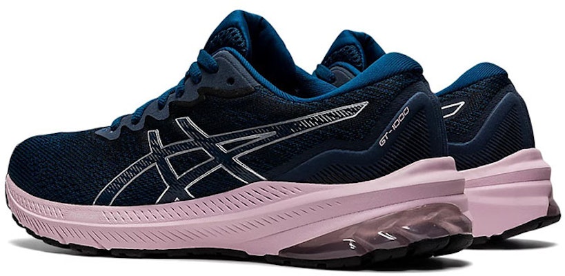 (W) 아식스 GT 1000 11 와이드 '마코 블루 베얼리 로즈' 1012B196-400 Shop (W) 아식스 GT 1000 11 와이드 '마코 블루 베얼리 로즈' 1012B196-400