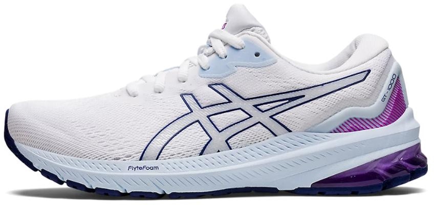 (W) ASICS GT 1000 11 宽版 '白色深蓝' 1012B196-101 Buy (W) ASICS GT 1000 11 宽版 '白色深蓝' 1012B196-101