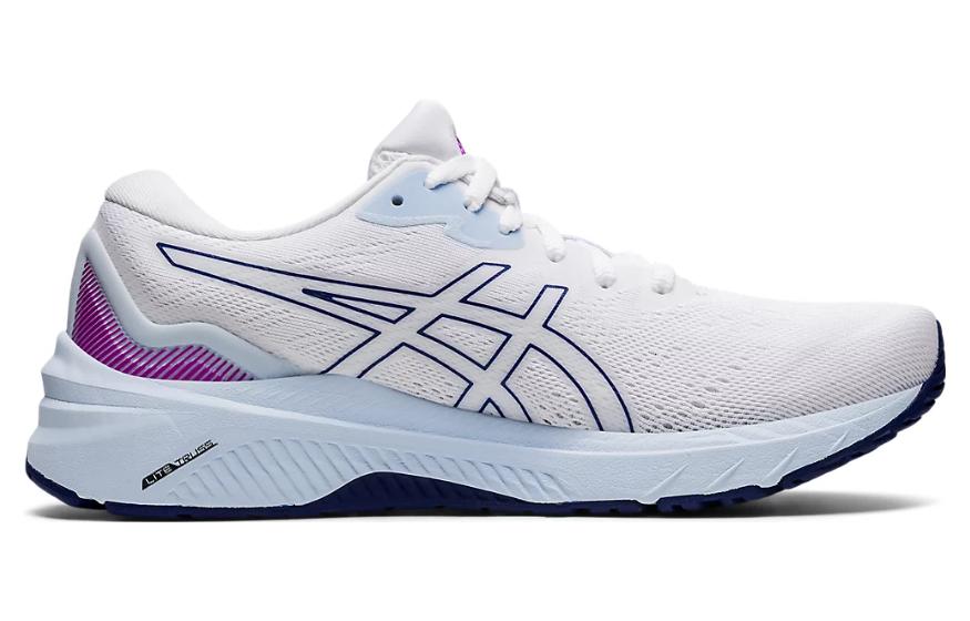 (W) ASICS GT 1000 11 Wide 'White Dive Blue' 圖 2