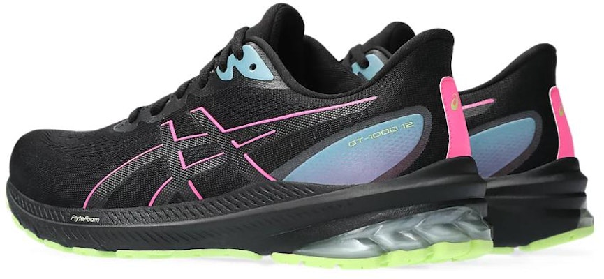 (W) ASICS GT 1000 12 GORE-TEX 'Hitam Merah Jambu Terang' 1012B508-001 Shop (W) ASICS GT 1000 12 GORE-TEX 'Hitam Merah Jambu Terang' 1012B508-001