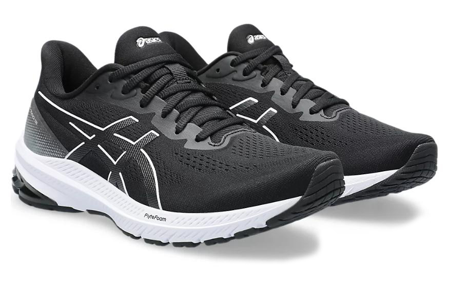 Lookbook （女性用）ASICS GT 1000 12 寬楦版本 "黑白" 1012B447-004