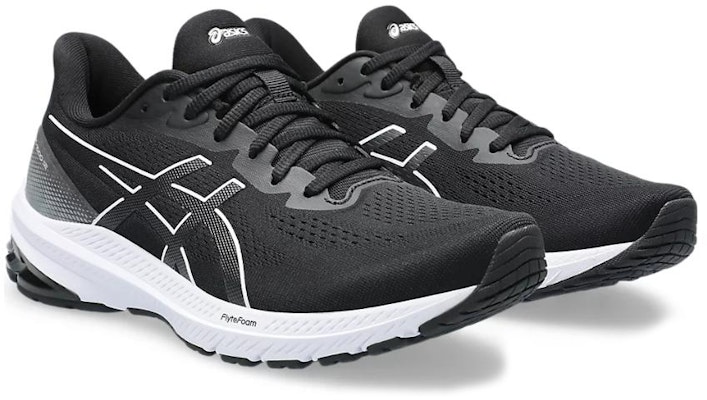 (W) 亚瑟士 GT 1000 12 宽版 男鞋 '黑白' 1012B447-004 Lookbook (W) 亚瑟士 GT 1000 12 宽版 男鞋 '黑白' 1012B447-004