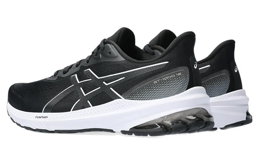 Shop （女性用）ASICS GT 1000 12 寬楦版本 "黑白" 1012B447-004