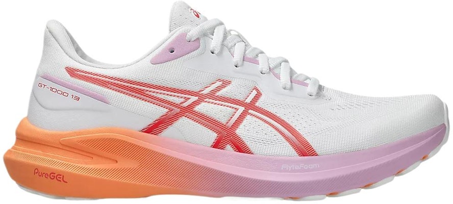 (Women) ASICS GT 1000 13 'White Coral Reef' 1012B663-101 Order (Women) ASICS GT 1000 13 'White Coral Reef' 1012B663-101