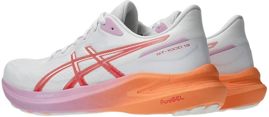 (Women) ASICS GT 1000 13 'White Coral Reef' 1012B663-101 Shop (Women) ASICS GT 1000 13 'White Coral Reef' 1012B663-101