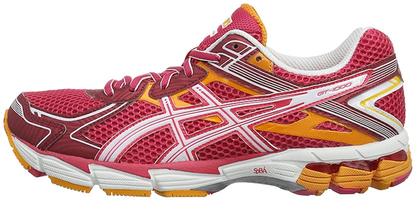 (Women) ASICS GT-1000 2 'Red Yellow' T3R5N-2130 Buy (Women) ASICS GT-1000 2 'Red Yellow' T3R5N-2130