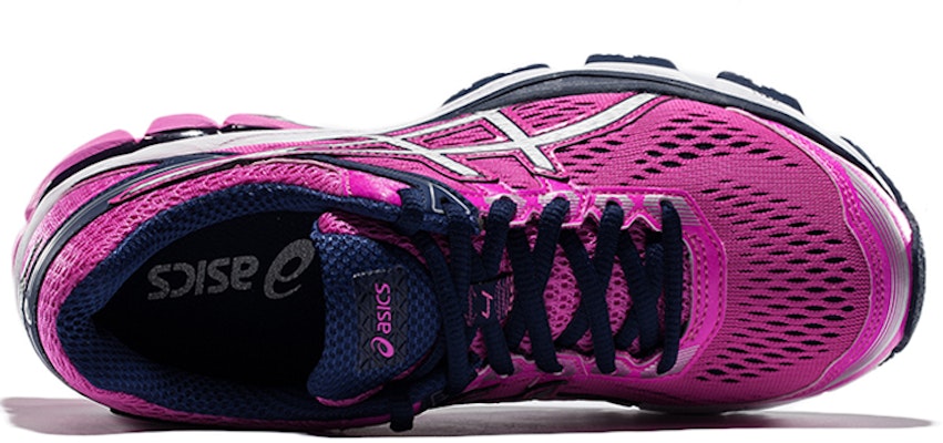 Asics GT-1000 4 運動 減震防滑 低筒 跑步鞋 女款 紫銀拼色 Lookbook Asics GT-1000 4 運動 減震防滑 低筒 跑步鞋 女款 紫銀拼色