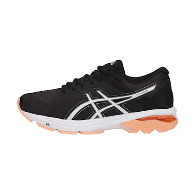 (W) ASICS GT-1000 6 Sneakers 'Black White'