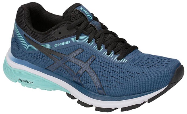 Asics Gt-1000 7 女款 藍色 跑步鞋 Lookbook Asics Gt-1000 7 女款 藍色 跑步鞋