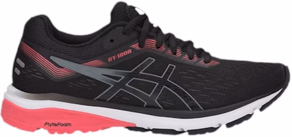 (Women) ASICS GT 1000 7 D Wide 'Black Pink' 1012A029-004 (Women) ASICS GT 1000 7 D Wide 'Black Pink' 1012A029-004