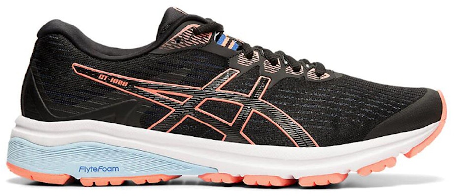 (Women) ASICS GT 1000 8 'Black Sun Coral' 1012A460-003 Order (Women) ASICS GT 1000 8 'Black Sun Coral' 1012A460-003