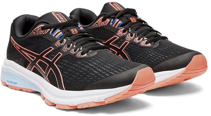 (Women) ASICS GT 1000 8 'Black Sun Coral' 1012A460-003 Lookbook (Women) ASICS GT 1000 8 'Black Sun Coral' 1012A460-003