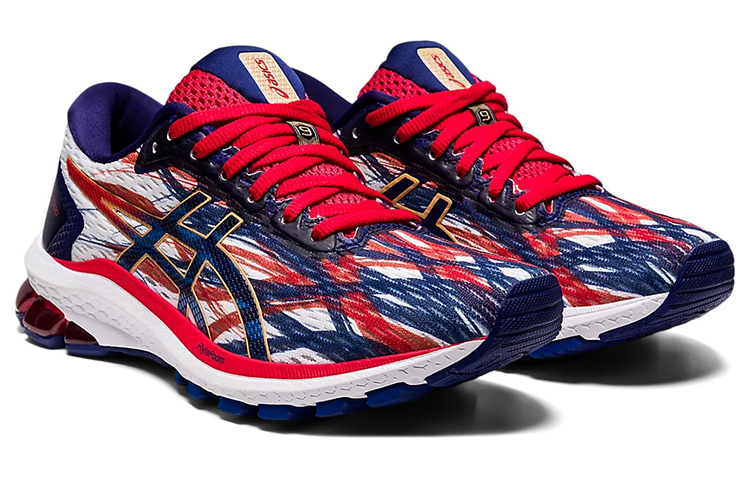 Lookbook (W) ASICS GT 1000 9 ''USA'' Chaussures Running 1012A977-100