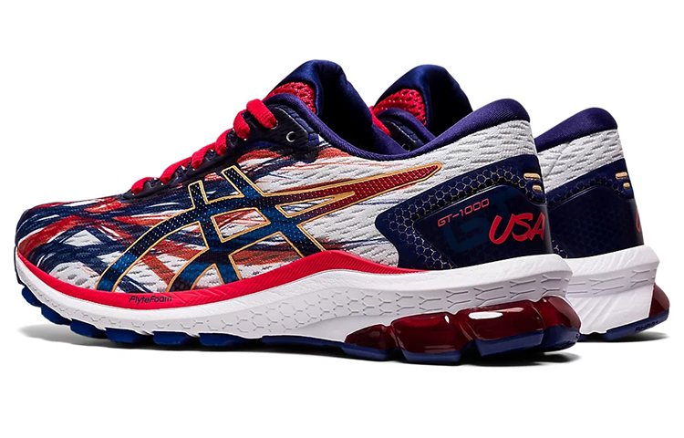 Shop (W) ASICS GT 1000 9 ''USA'' Chaussures Running 1012A977-100