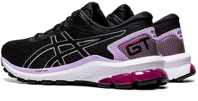(女性)ASICS GT 1000 9 寬楦版 '黑紫色' 1012A695-002 Shop (女性)ASICS GT 1000 9 寬楦版 '黑紫色' 1012A695-002