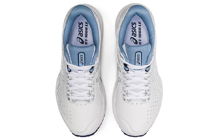 Lookbook Asics GT-1000 皮革 運動 減震防滑 低筒 跑步鞋 女款 白藍 D寬