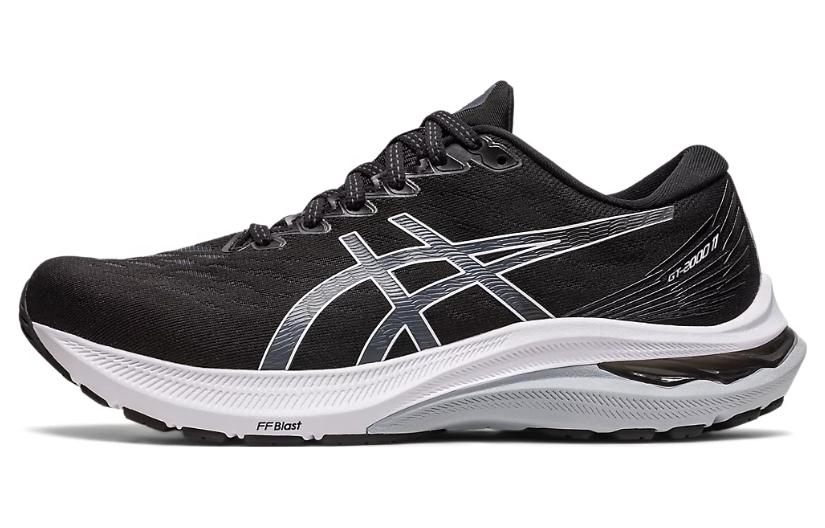 (Women) ASICS GT 2000 11 D Wide 'Black White' 1012B303-004