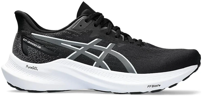 (W) ASICS GT-2000 12 'Hitam Putih' 1012B608-002 Order (W) ASICS GT-2000 12 'Hitam Putih' 1012B608-002