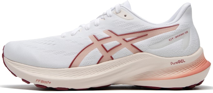 (W) ASICS GT 2000 12 'Putih Light Garnet' 1012B506-100 Buy (W) ASICS GT 2000 12 'Putih Light Garnet' 1012B506-100