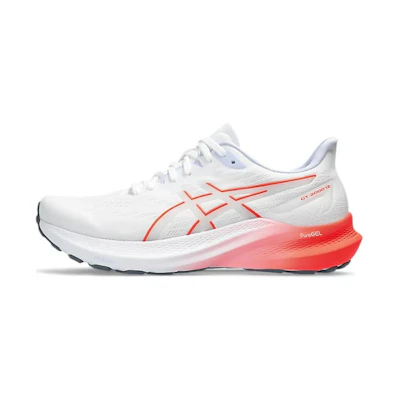 (W) ASICS GT 2000 12 'White Sunrise Red'