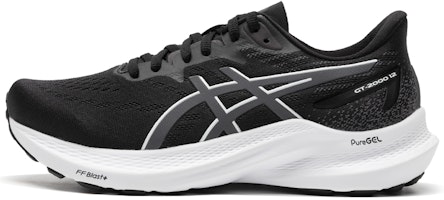 (Women) ASICS GT 2000 12 Wide 'Black Carrier Grey' 1012B504-002 (Women) ASICS GT 2000 12 Wide 'Black Carrier Grey' 1012B504-002