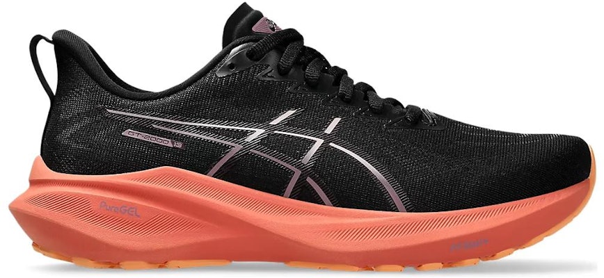 (Women) ASICS GT 2000 13 'Black Dark Aubergine' 1012B666-001 Order (Women) ASICS GT 2000 13 'Black Dark Aubergine' 1012B666-001