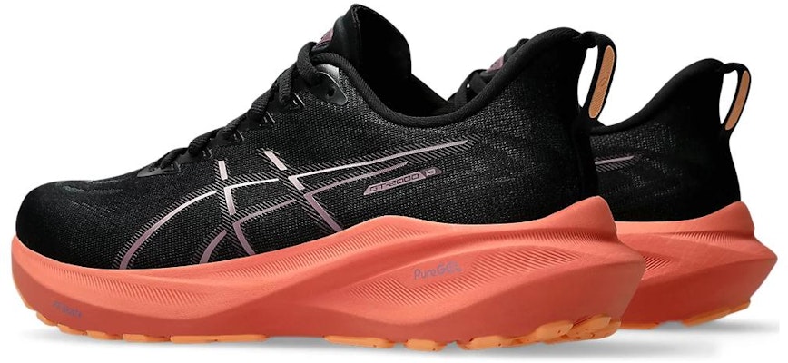 (Women) ASICS GT 2000 13 'Black Dark Aubergine' 1012B666-001 Shop (Women) ASICS GT 2000 13 'Black Dark Aubergine' 1012B666-001