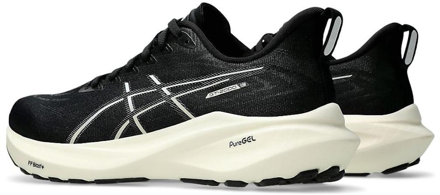 (Women) ASICS GT 2000 13 Wide 'Black White' 1012B667-003 Lookbook (Women) ASICS GT 2000 13 Wide 'Black White' 1012B667-003