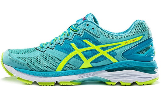 Asics GT-2000 4 跑步鞋 女款 藍黃色 Buy Asics GT-2000 4 跑步鞋 女款 藍黃色
