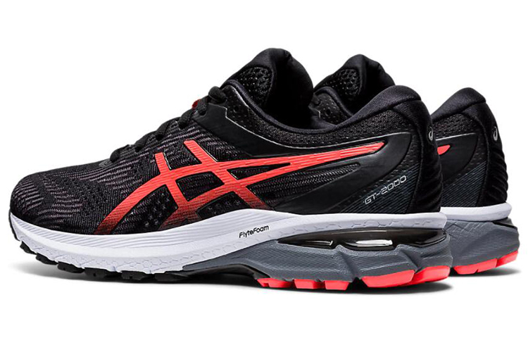 Shop (W) ASICS GT 2000 8 'Negro Sunrise Rojo' 1012A591-008