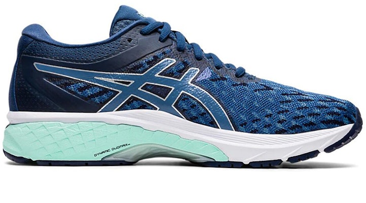 (W) 아식스 GT-2000 8 니트 남색/흰색 스니커즈 1012A619-400 Order (W) 아식스 GT-2000 8 니트 남색/흰색 스니커즈 1012A619-400