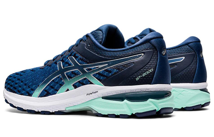 Shop 亞瑟士 Gt-2000 8 編織 女款 深藍白 跑步鞋