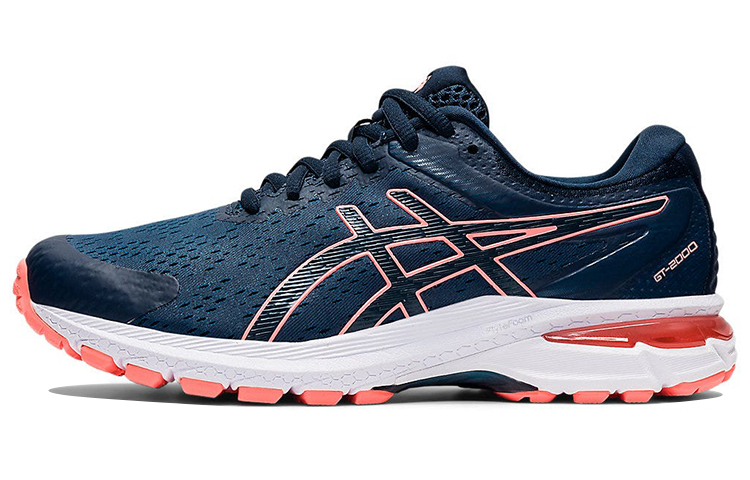 (Women) ASICS GT 2000 SX D-Width 'Navy Pink' 1132A053-402
